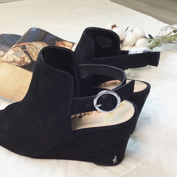 Sam Edelman Warick Wedge Sandal - Picture 6 of 7